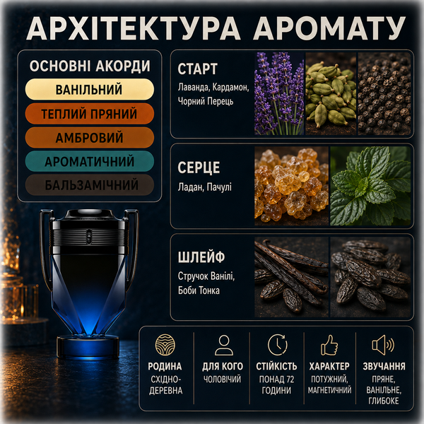 Духи Yaroma Parfum INVICTUS ELIXIR Мужские 4347898765 фото
