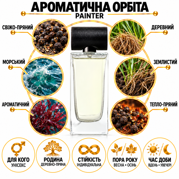 Парфуми Yaroma Parfum PAINTER Унісекс 315112657 фото