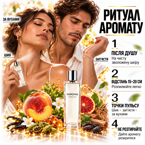 Парфуми Yaroma Parfum BITTER PEACH Унісекс 941529657 фото