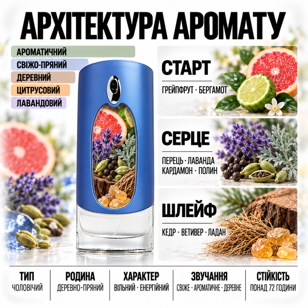 Духи Yaroma Parfum BLUE LABEL Мужские 83156657 фото