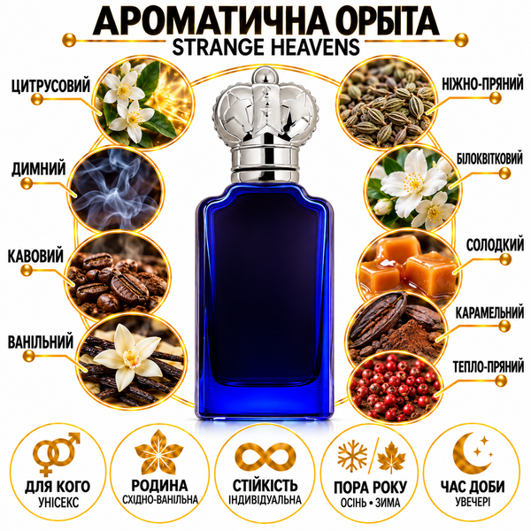 Парфуми Yaroma Parfum STRANGE HEAVENS унісекс 450008 фото