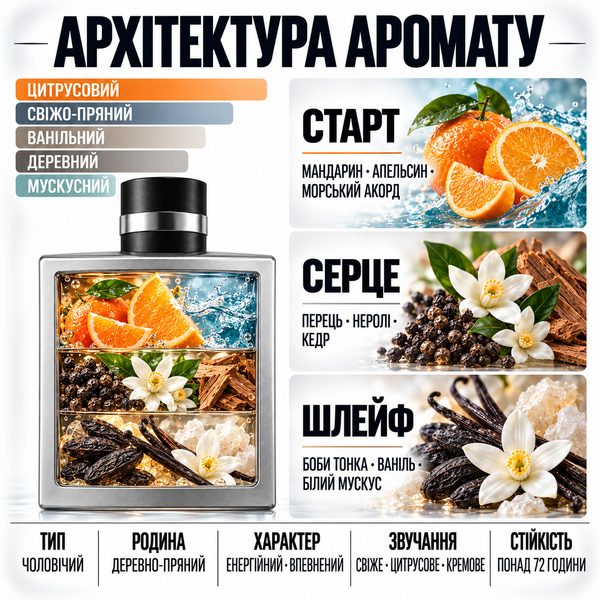 Масляные духи YAROMA Oil ALLURE SPORT 23456700761 фото