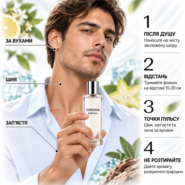 Парфуми Yaroma Parfum L.12.12 WHITE Чоловічі 801516157 фото