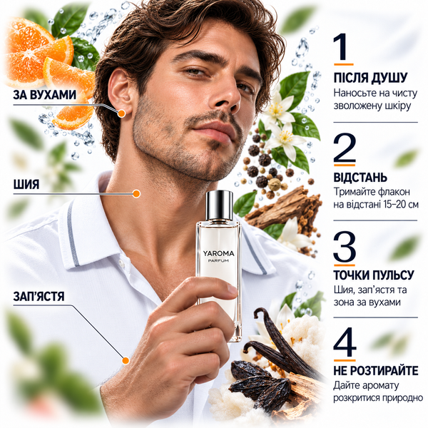 Парфуми Yaroma Parfum ALLURE SPORT Чоловічі 87154157 фото