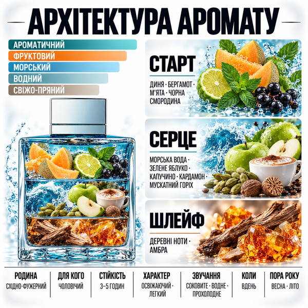 Духи Yaroma Parfum BLUE SEDUCTION Мужские 88157157 фото