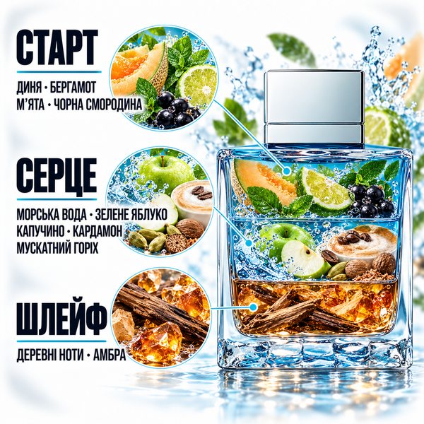 Духи Yaroma Parfum BLUE SEDUCTION Мужские 88157157 фото
