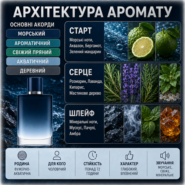 Масляные духи YAROMA Oil ACQUA DI GIO PROFONDO 36664321 фото