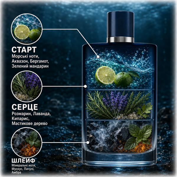 Масляные духи YAROMA Oil ACQUA DI GIO PROFONDO 36664321 фото