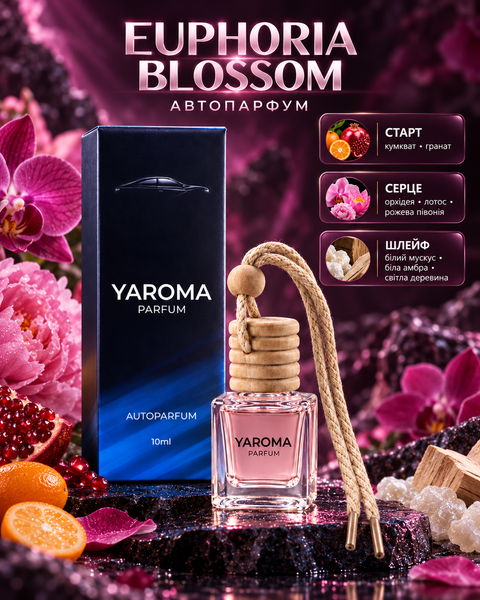 Автопарфюм EUPHORIA BLOSSOM от YAROMA