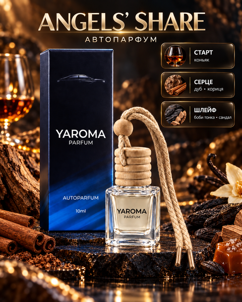 Автопарфум ANGELS SHARE від YAROMA