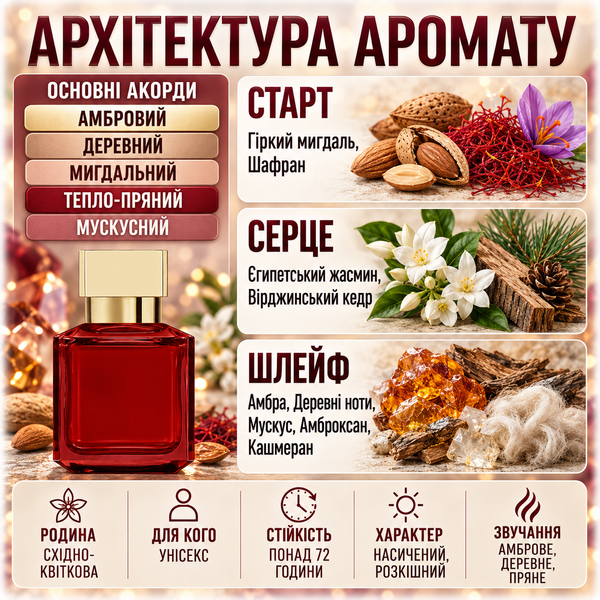 Парфуми Yaroma Parfum ROUGE 540 EXTRAIT Унісекс 2041554657 фото