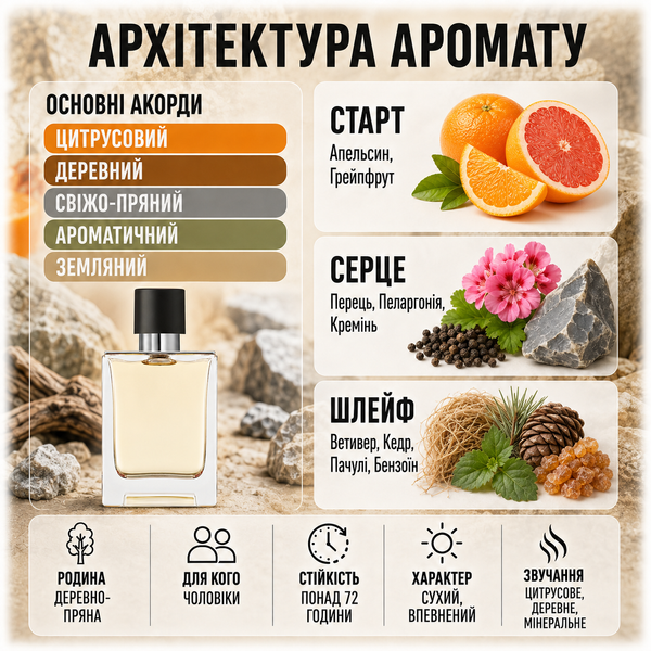 Парфуми Yaroma Parfum TERRE Чоловічі 821521157 фото